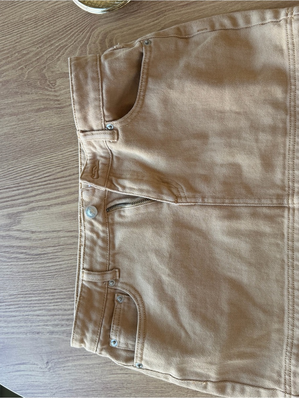 Princess Polly Mini Skirt in Camel